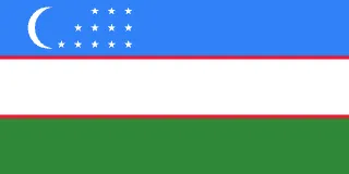 Uzbekistan Flag